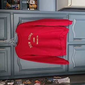 Wine color Brooklyn sweater